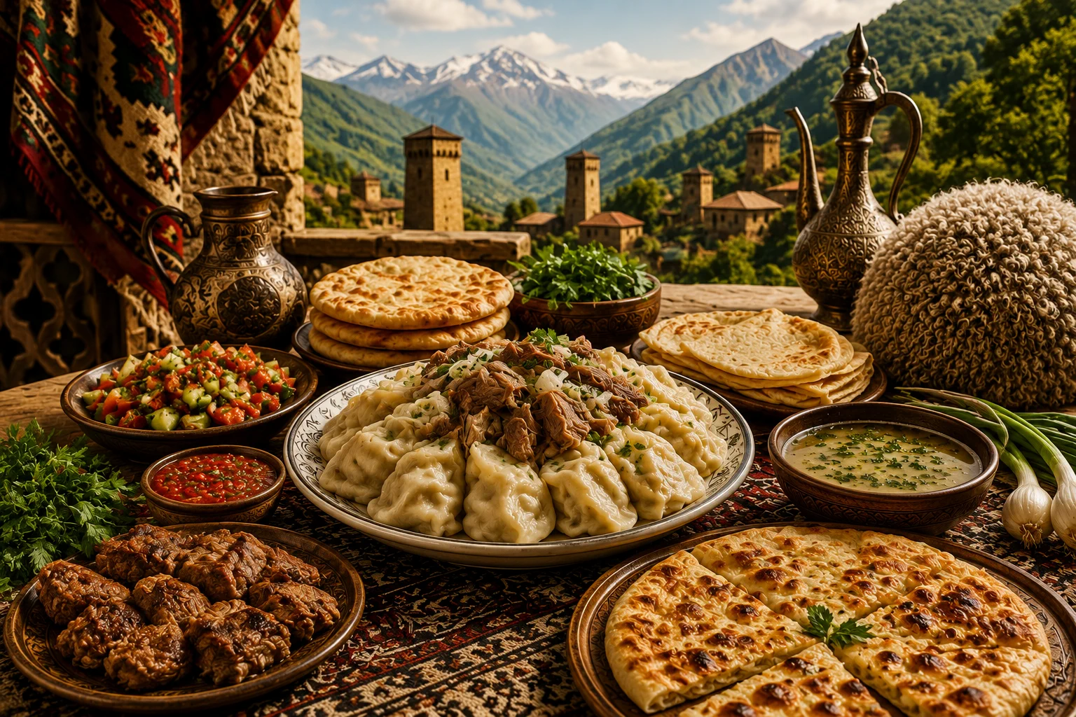 Чеченская национальная кухня